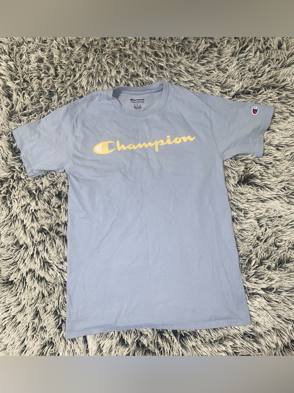 Champion blue tee